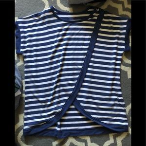 Size XL NURSING short sleeve sweater